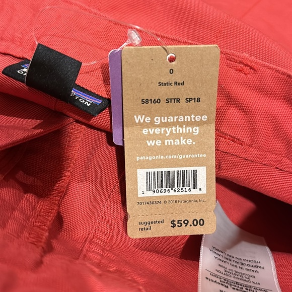 Patagonia Women’s stand up shorts size 0 NWT - Picture 3 of 3